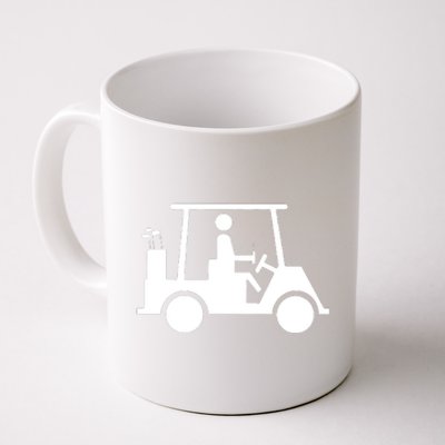 Golf Cart Beer Coffee Mug