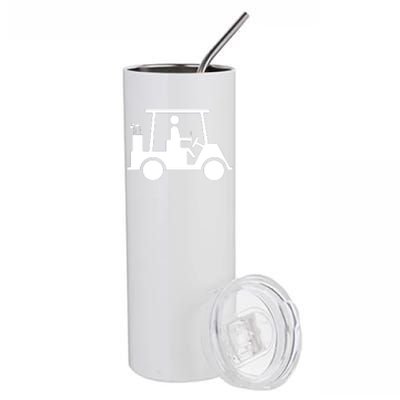 Golf Cart Beer Stainless Steel Tumbler