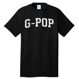 Gpop Classic Bold Font Gpop Birthday Gift Tall T-Shirt