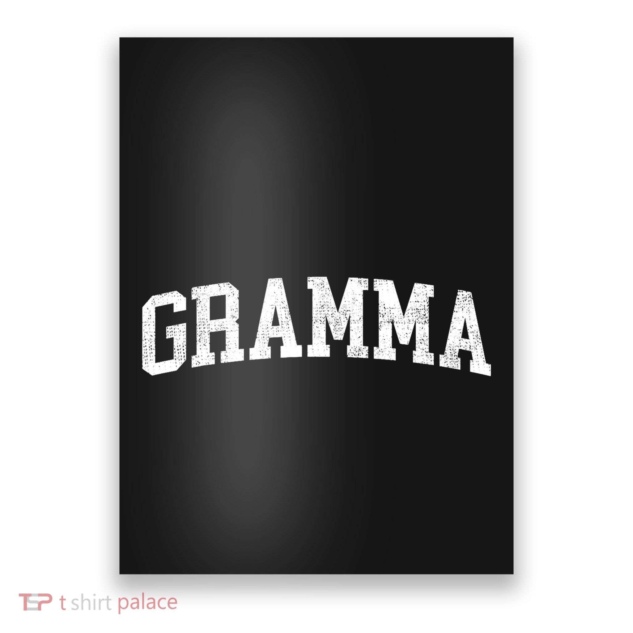 Gramma Classic Bold Font Gramma Birthday Gift Poster