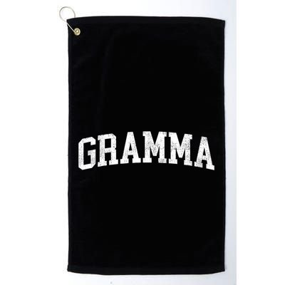 Gramma Classic Bold Font Gramma Birthday Gift Golf Towel