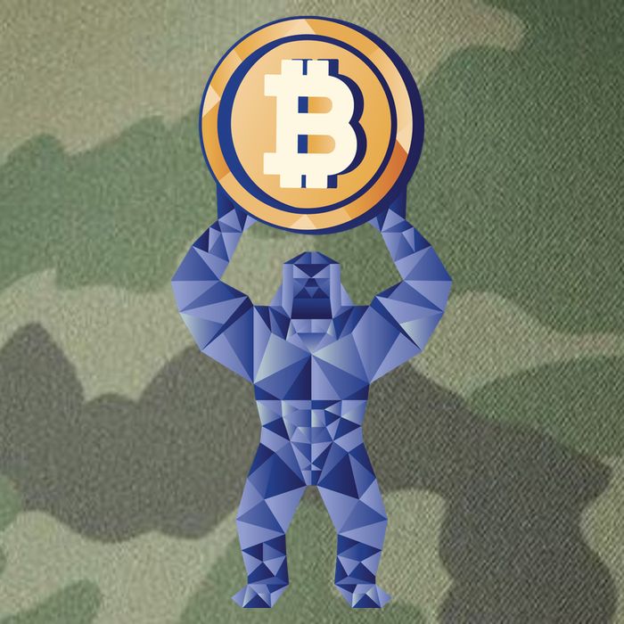 Gorilla Cryptocurrency Bitcoin Legacy Tie Dye Trucker Hat