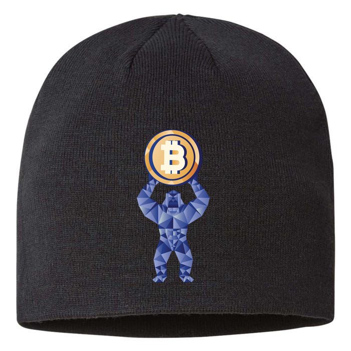 Gorilla Cryptocurrency Bitcoin Sustainable Beanie