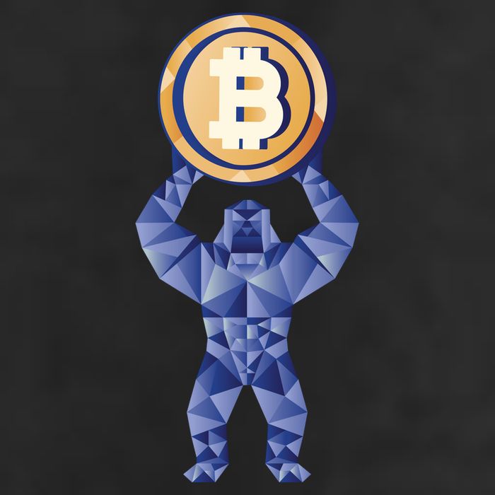 Gorilla Cryptocurrency Bitcoin 25L Jumbo Tote