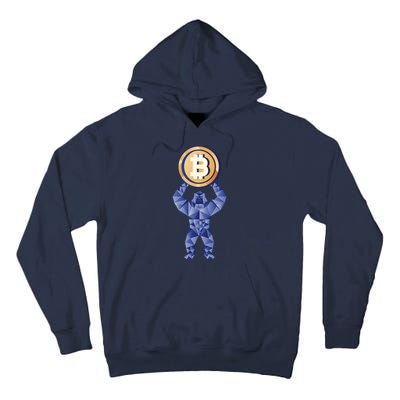 Gorilla Cryptocurrency Bitcoin Tall Hoodie