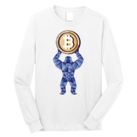 Gorilla Cryptocurrency Bitcoin Long Sleeve Shirt