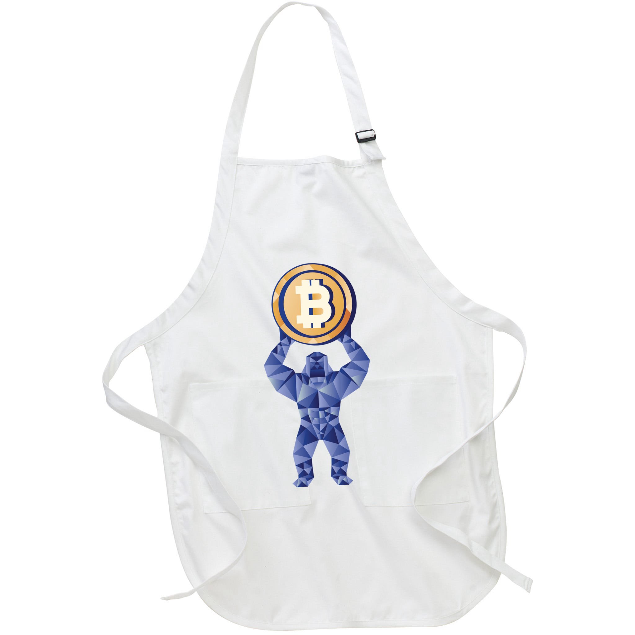 Gorilla Cryptocurrency Bitcoin Apron
