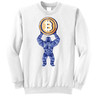 Gorilla Cryptocurrency Bitcoin Sweatshirt