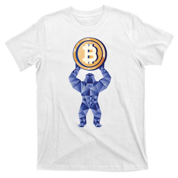 Gorilla Cryptocurrency Bitcoin T-Shirt