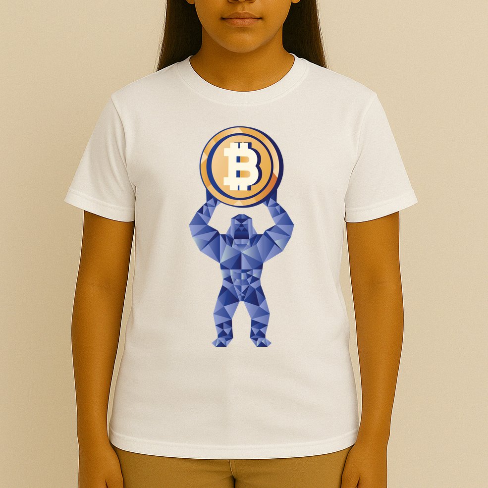 Gorilla Cryptocurrency Bitcoin T-Shirt
