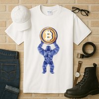 Gorilla Cryptocurrency Bitcoin Tall T-Shirt