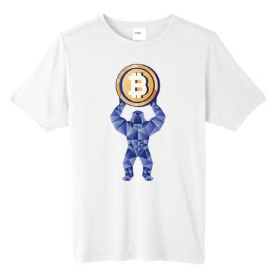 Gorilla Cryptocurrency Bitcoin Tall Fusion ChromaSoft Performance T-Shirt