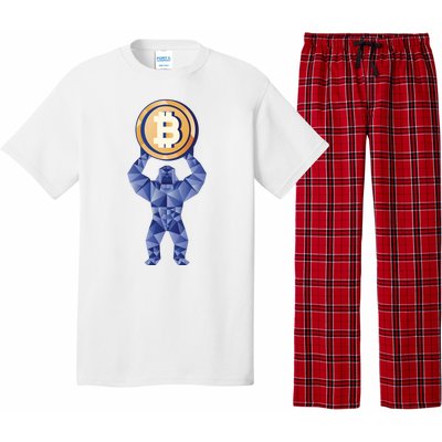 Gorilla Cryptocurrency Bitcoin Pajama Set