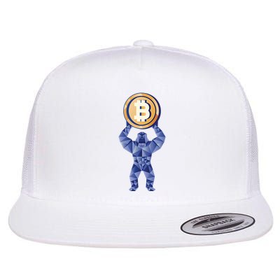 Gorilla Cryptocurrency Bitcoin Flatbill Hat