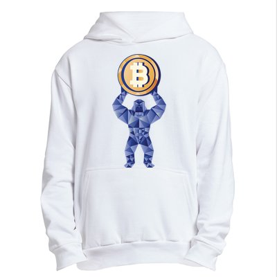 Gorilla Cryptocurrency Bitcoin Urban Pullover Hoodie