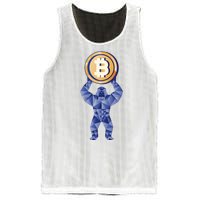 Gorilla Cryptocurrency Bitcoin Mesh Reversible Basketball Jersey Tank