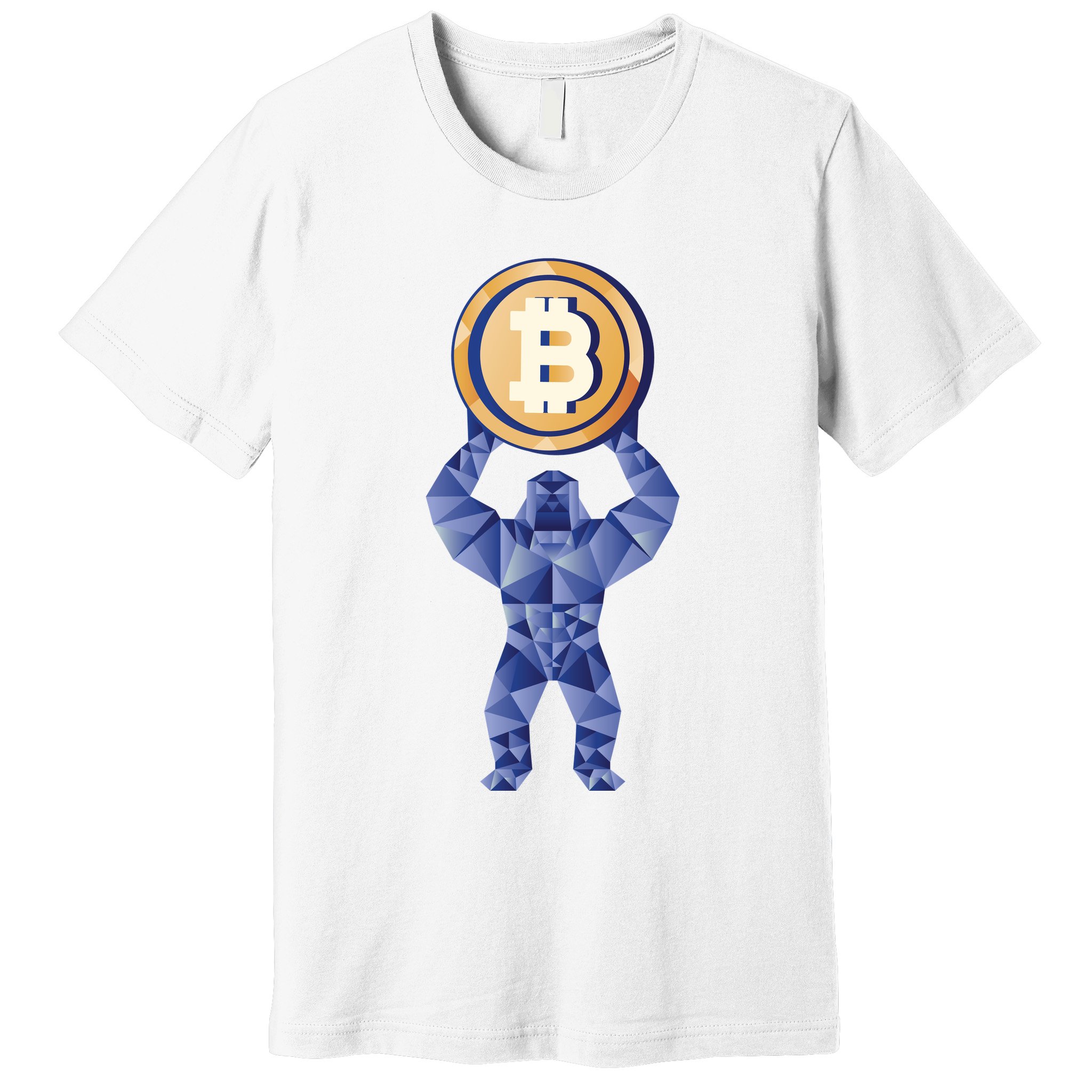Gorilla Cryptocurrency Bitcoin Premium T-Shirt