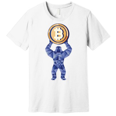 Gorilla Cryptocurrency Bitcoin Premium T-Shirt