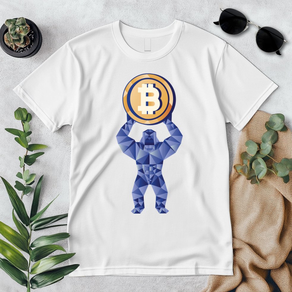 Gorilla Cryptocurrency Bitcoin Premium T-Shirt