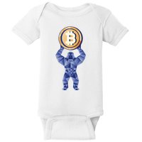 Gorilla Cryptocurrency Bitcoin Baby Bodysuit
