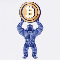 Gorilla Cryptocurrency Bitcoin Trucker Hat