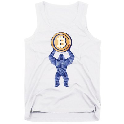 Gorilla Cryptocurrency Bitcoin Tank Top