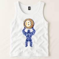 Gorilla Cryptocurrency Bitcoin Tank Top