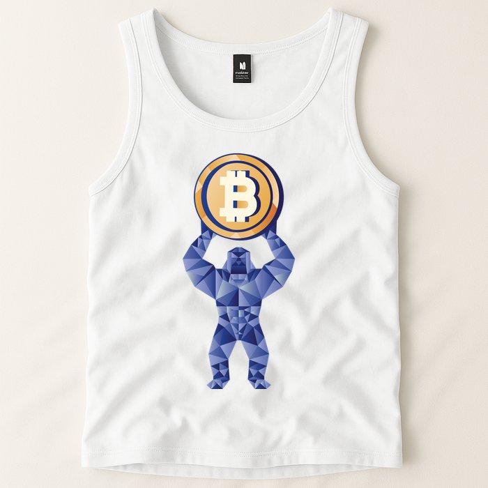 Gorilla Cryptocurrency Bitcoin Tank Top