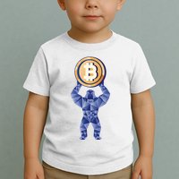 Gorilla Cryptocurrency Bitcoin Toddler T-Shirt