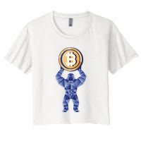 Gorilla Cryptocurrency Bitcoin Crop Top