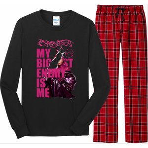 Gaga Chromatica Biggest Enemy Is Me Long Sleeve Pajama Set