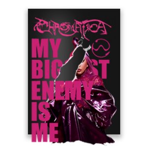 Gaga Chromatica Biggest Enemy Is Me Poster