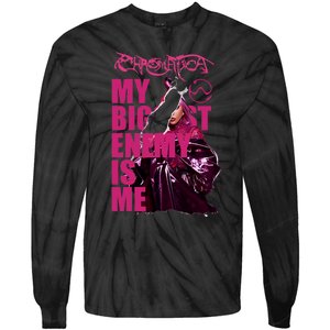 Gaga Chromatica Biggest Enemy Is Me Tie-Dye Long Sleeve Shirt