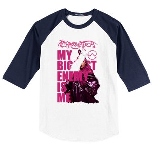 Gaga Chromatica Biggest Enemy Is Me Baseball Sleeve Shirt