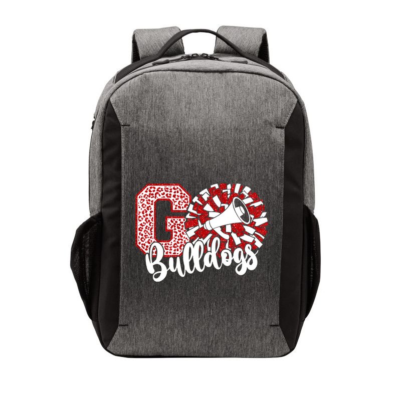 Go Cheer Bulldogs Sports Name Gifts Vector Backpack