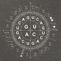 Genetic Code Biology Cotton Canvas Backpack