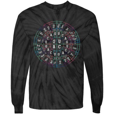 Genetic Code Biology Tie-Dye Long Sleeve Shirt