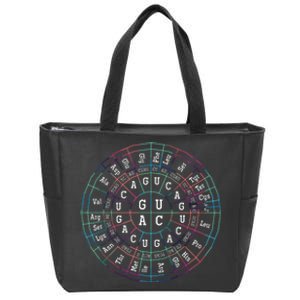 Genetic Code Biology Zip Tote Bag