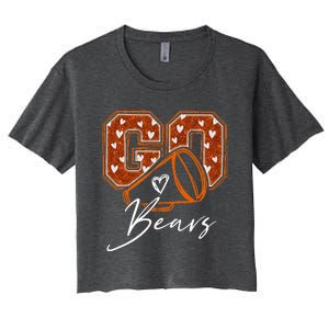 Go Cheer Bears Women's Crop Top Tee