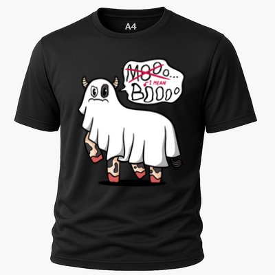 Ghost Cow Boo Funny Performance Shirt
