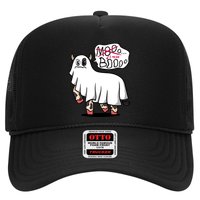 Ghost Cow Boo Funny Trucker Hat