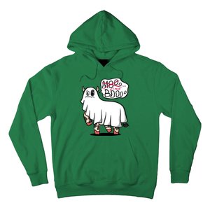 Ghost Cow Boo Funny Hoodie