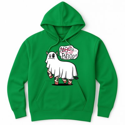 Ghost Cow Boo Funny Hoodie