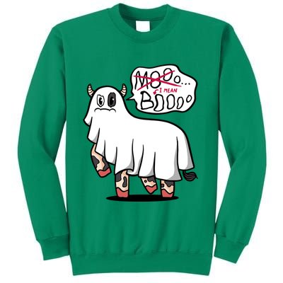 Ghost Cow Boo Funny Sweatshirt
