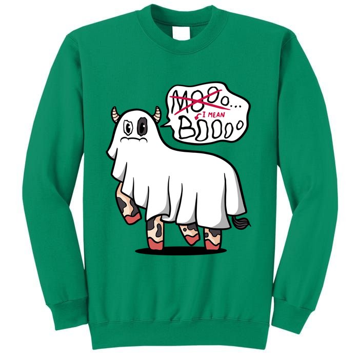 Ghost Cow Boo Funny Sweatshirt