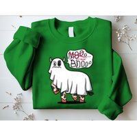 Ghost Cow Boo Funny Sweatshirt