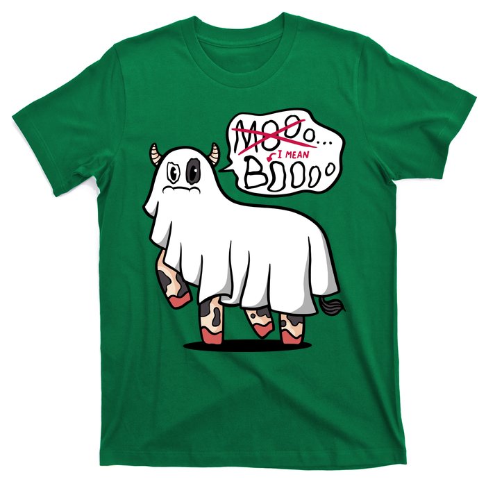 Ghost Cow Boo Funny T-Shirt