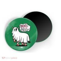 Ghost Cow Boo Funny Magnet