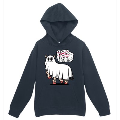 Ghost Cow Boo Funny Urban Pullover Hoodie