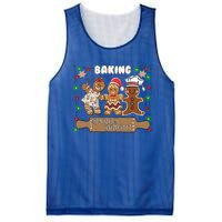 Gingerbread Cookie Baking Spirits Bright Christmas Gift Mesh Reversible Basketball Jersey Tank